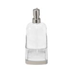 Picture of Cora Soap Pump & Sponge Holder - Warm Gray/Glear