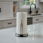 Picture of Scroll Tension Paper Towel Holder - Satin Nickel