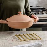 Picture of Euro® Raised Square Trivet - Gold