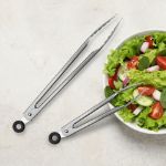 Picture of Elements 9" & 12" Stainless Steel Tongs - Set of 2 