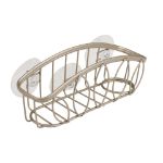 Picture of Leaf Suction Sponge & Brush Holder Satin Nickel
