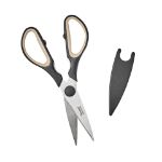 Picture of Elements Kitchen Shears with Sheath Oatmeal/Black