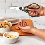 Picture of Elements Kitchen Shears with Sheath Thyme/Black