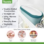 Picture of TovoloGlide-A-Scoop Ice Cream Tub 1.5 QT Marine Blue