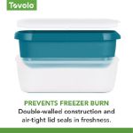 Picture of TovoloGlide-A-Scoop Ice Cream Tub 1.5 QT Marine Blue