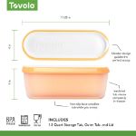 Picture of Tovolo Glide-A-Scoop Ice Cream Tub 1.5 QT Sunburst