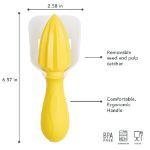 Picture of Citrus Reamer with Seed Catcher - Yellow