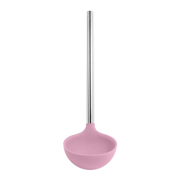 Picture of Silicone Ladle SS Handle Pink Sorbet