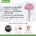 Picture of Silicone Ladle SS Handle Pink Sorbet