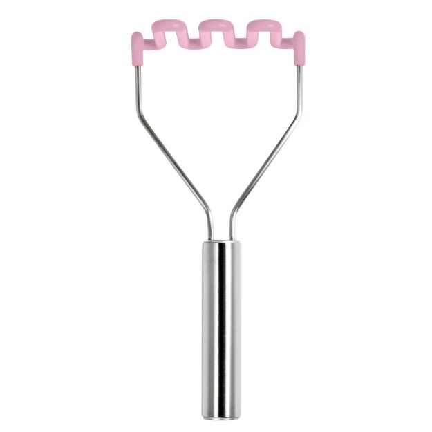 Picture of Silicone Potato Masher SS Handle Pink Sorbet