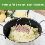 Picture of Silicone Potato Masher SS Handle Pink Sorbet