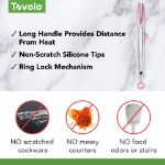 Picture of Tip Top Tongs Silicone Pink Sorbet