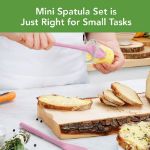 Picture of Flex-Core Mini Spat Spoon All Silicone Pink Sorbet