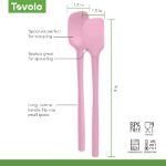 Picture of Flex-Core Mini Spat Spoon All Silicone Pink Sorbet