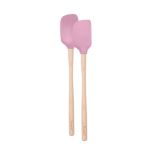 Picture of Flex-Core Mini Spat Spoon Wood Handle Pink Sorbet