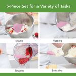 Picture of Flex-Core Spatula Set SS S/5 Pink Sorbet