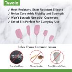 Picture of Flex-Core Spatula Set SS S/5 Pink Sorbet