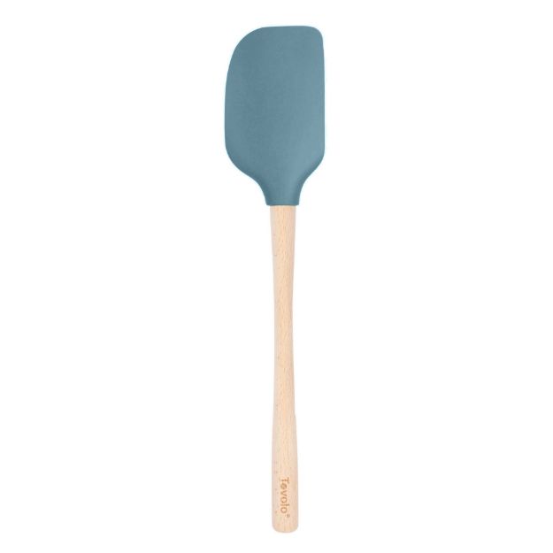 Picture of Flex-Core Spatula Wood Handle Blue Slate