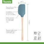 Picture of Flex-Core Spatula Wood Handle Blue Slate
