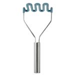 Picture of Silicone Potato Masher SS Handle Blue Slate