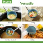 Picture of Silicone Ladle SS Handle Blue Slate