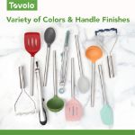 Picture of Silicone Ladle SS Handle Blue Slate