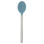 Picture of Silicone Mixing Spoon SS Handle Blue Slate