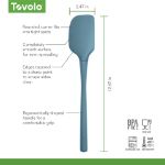 Picture of Flex-Core Spatula All Silicone Blue Slate