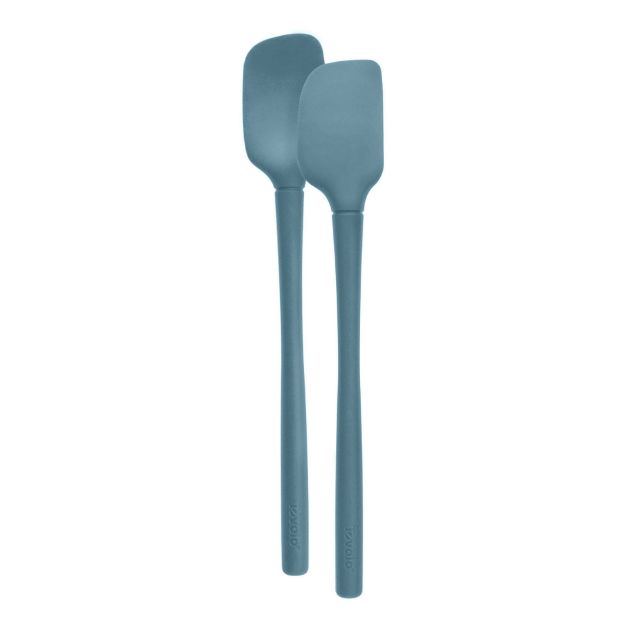 Picture of Flex-Core Mini Spat Spoon All Silicone Blue Slate
