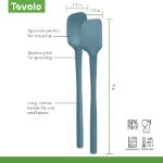 Picture of Flex-Core Mini Spat Spoon All Silicone Blue Slate