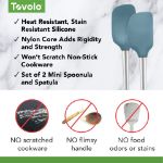 Picture of Flex-Core Spat Spoon SS Handle Blue Slate