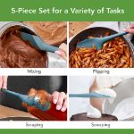 Picture of Flex-Core Spatula Silicone Set S/5 Blue Slate
