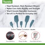 Picture of Flex-Core Spatula Silicone Set S/5 Blue Slate