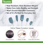 Picture of Flex-Core Spatula Set SS S/5 Blue Slate