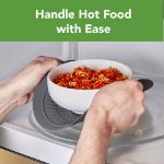 Picture of 10" + 12" Microwave Mats - Set of 2 - Charcoal 