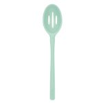 Picture of Flex-Core All Silicone Slotted Deep Spoon - Aqua
