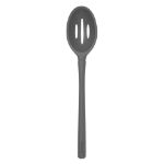 Picture of Flex-Core All Silicone Slotted Deep Spoon - Charcoal