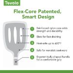 Picture of Flex-Core All Silicone Slotted Turner - Aqua
