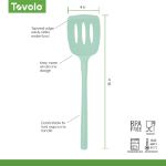 Picture of Flex-Core All Silicone Slotted Turner - Aqua
