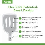 Picture of Flex-Core All Silicone Slotted Turner - Charcoal
