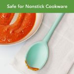 Picture of Flex-Core All Silicone Solid Deep Spoon - Aqua