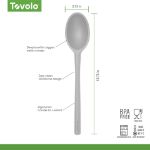 Picture of Flex-Core All Silicone Solid Deep Spoon - Oyster Gray